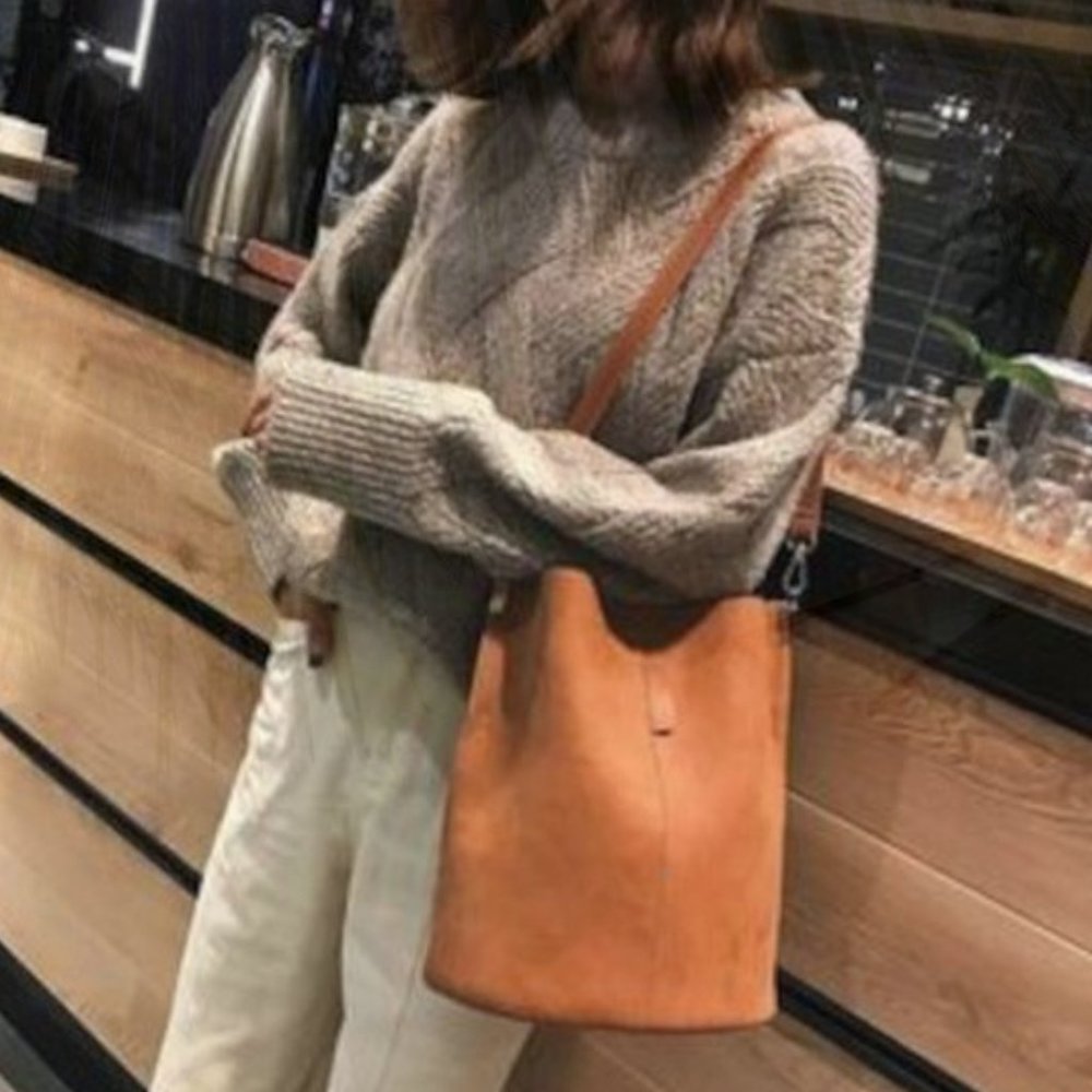 New Messenger Shoulder Bag Brown 215